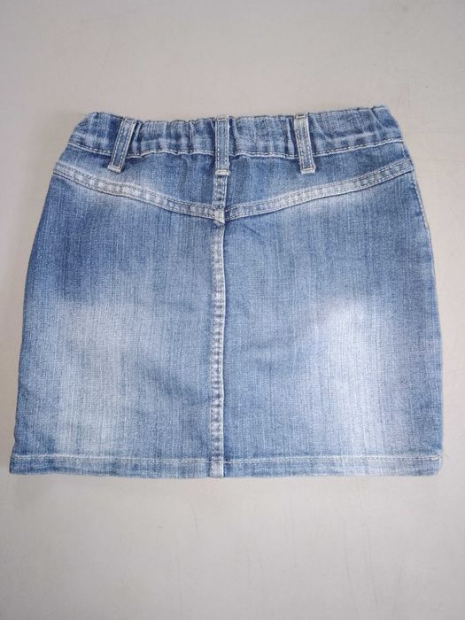 Спіднички джинсові для дівчинки на зріст 130-140 см.