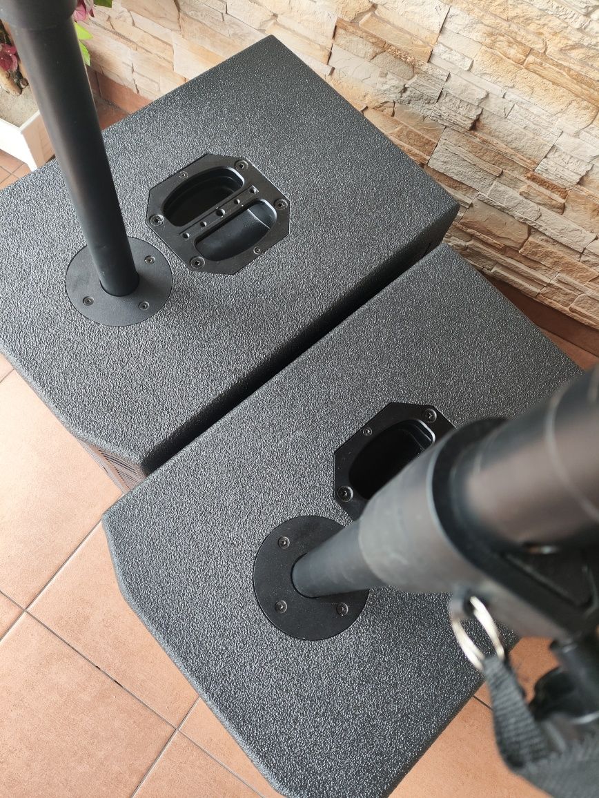 Aktywne Nagłośnienie Kolumny słupkowe Power Dynamics  PD812a zestaw