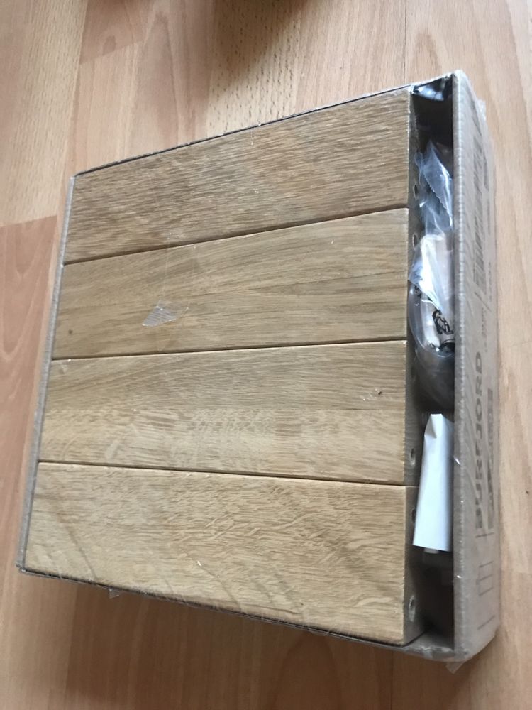 Ikea nogi drzewo dąb 20 cm nowe cieżkie solidne  bjurford