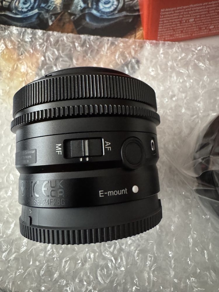 Sony alfa g fe 24mm f2.8 g sel24f28g