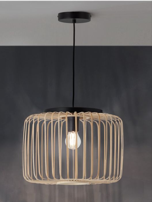 Lampa sufitowa wisząca boho Pecan duża 38cm śr