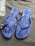 44 JUST CAVALLI japonki flip flops niebieskie nowe z metką 43-44