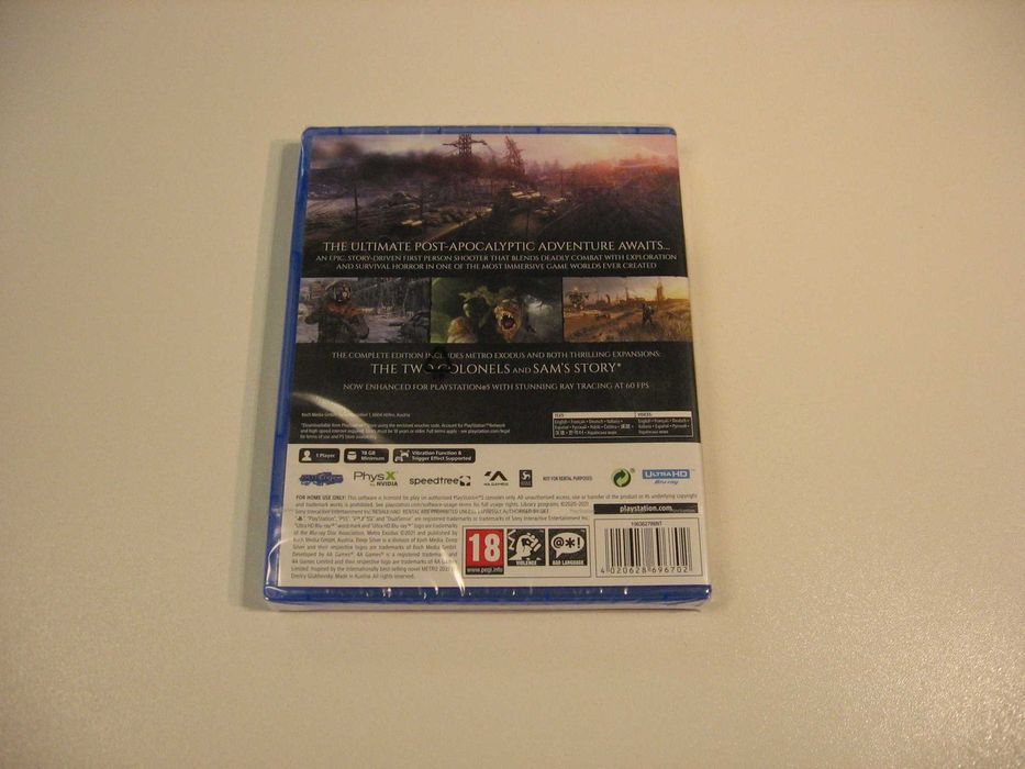 Metro Exodus - Complete Edition PL - GRA Ps5 - Opole 3476