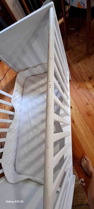 Łóżeczko dzieciece ikea sundvik