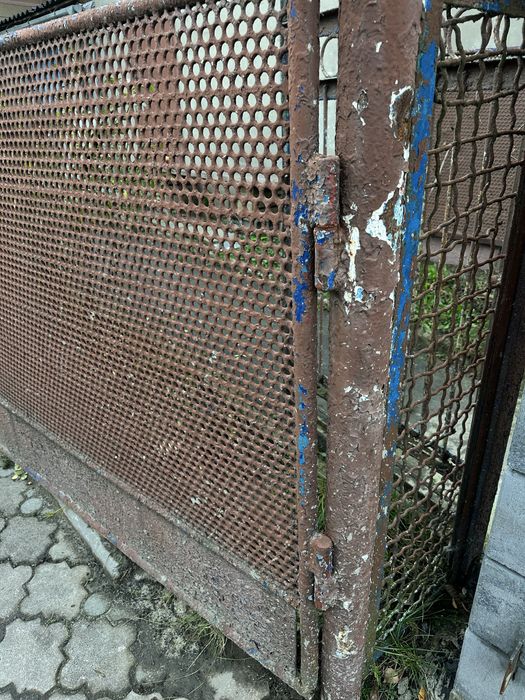 Ворота з хвірткою б/у