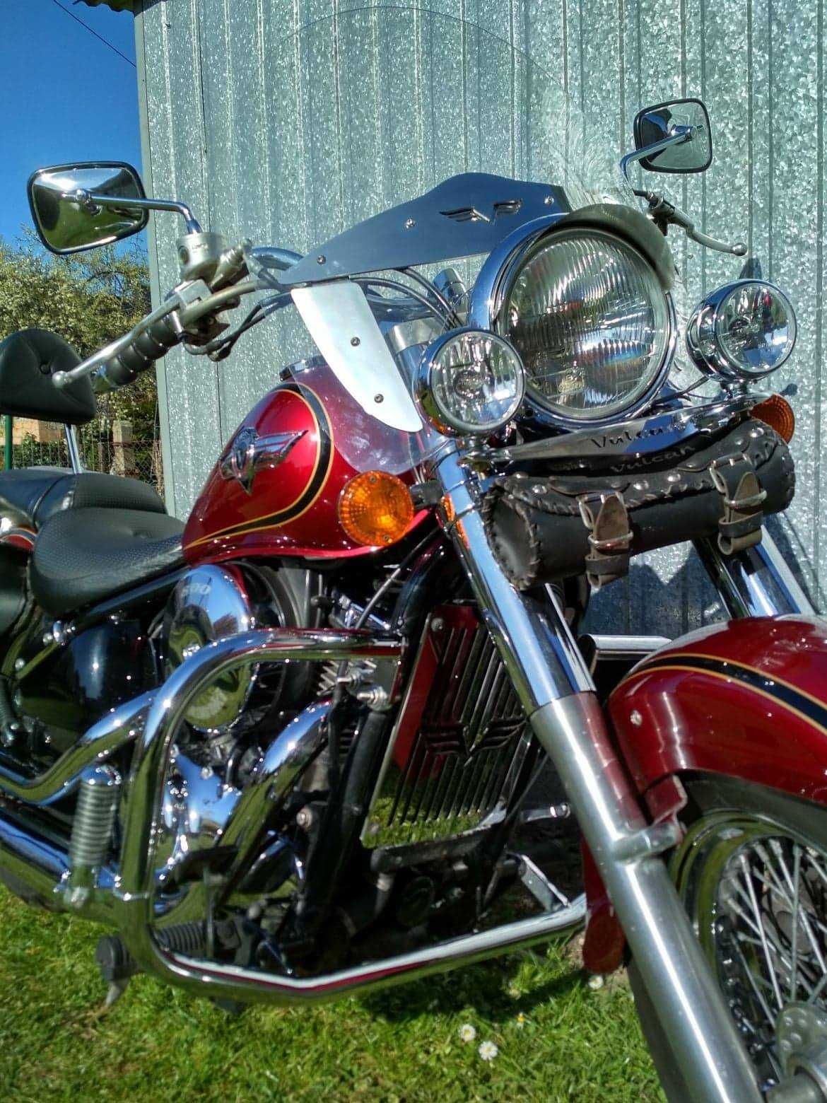 Lightbar lampy daszki stelaż Kawasaki EN500 VN750 VN1500 VN1600 Nomad