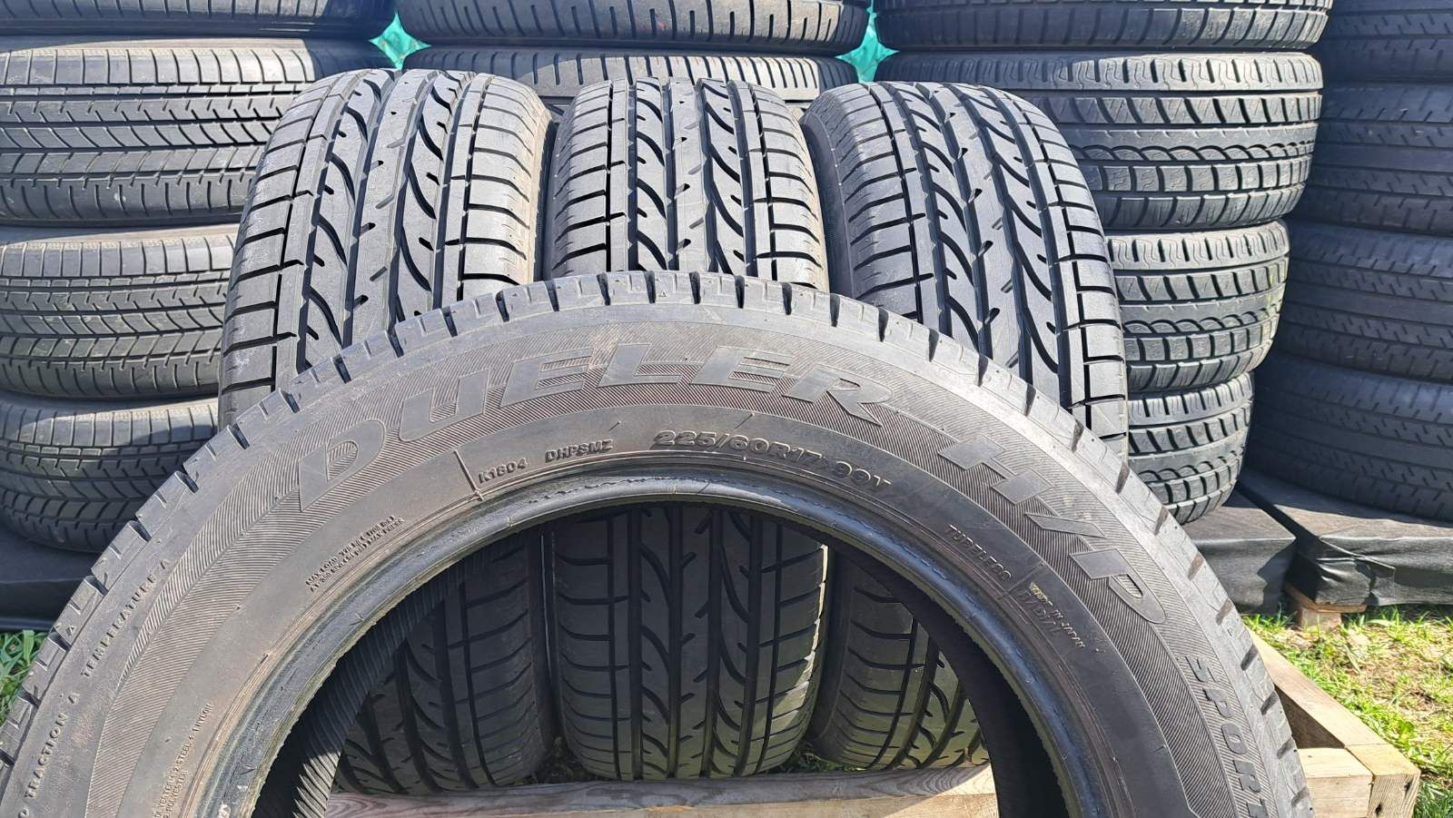 8 мм! Комплект літніх шин BRIDGESTONE Dueler H/P Sport 225 60 17 99V