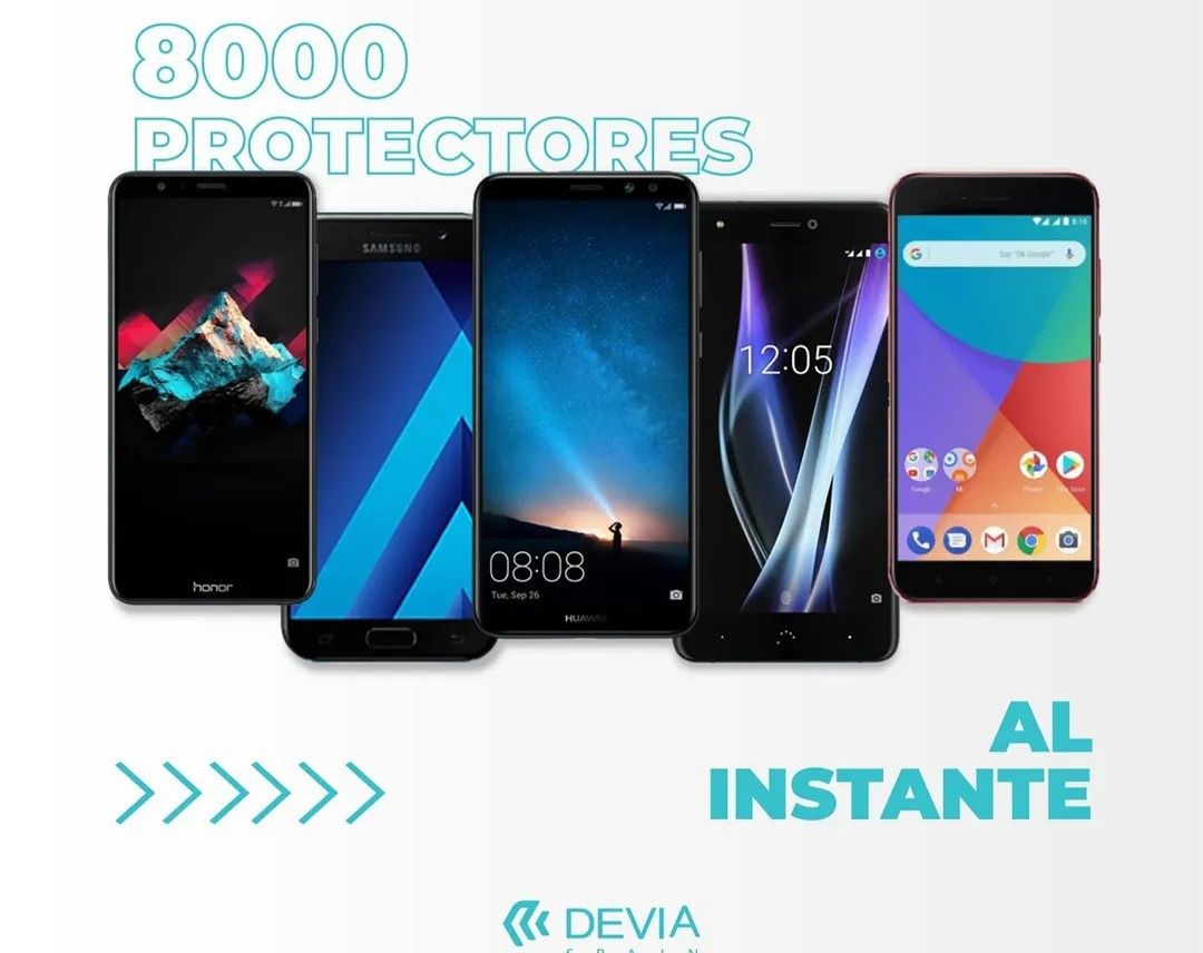 Película Hidrogel Hd DEVIA Huawei / Neffos / Wiko /  Alcatel / Asus