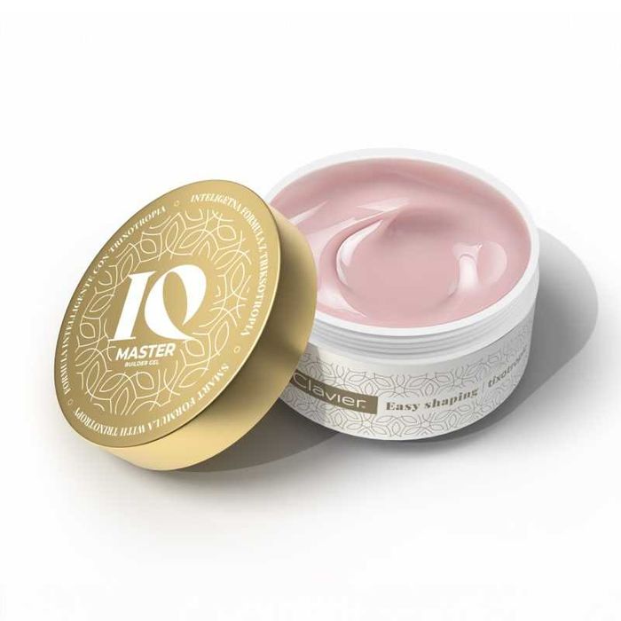 Żel Galaretka budujący Clavier IQ MASTER z tiksotropią 50g Dirty Pink