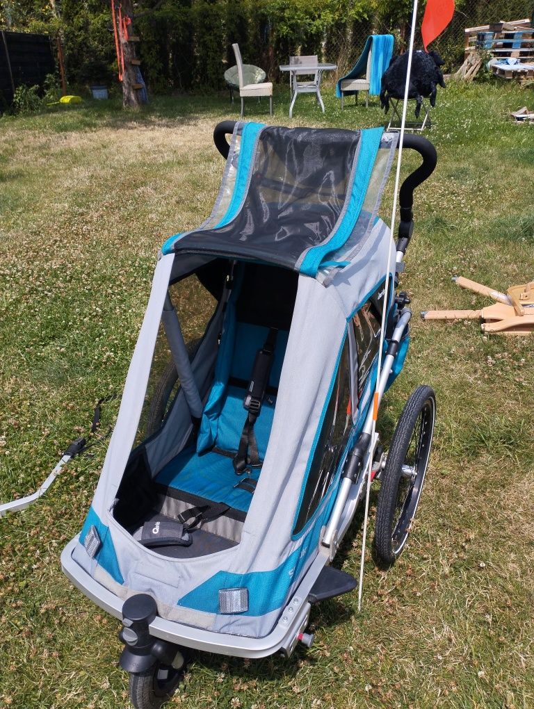 Przyczepka rowerowa qeridoo speedkid 1