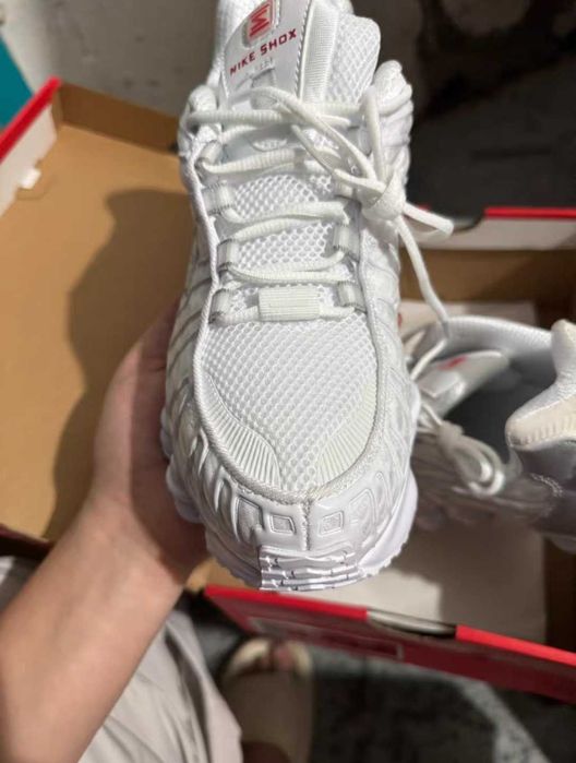 Buty meskie Mokasyny Nike_Shox_TL_White R.37.5