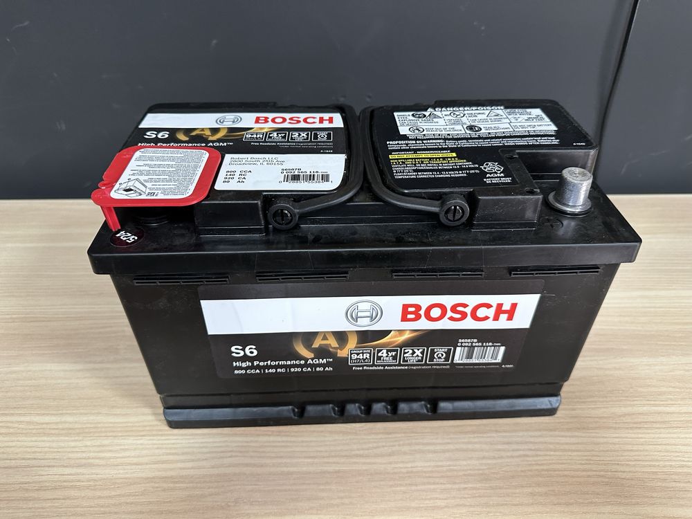 Продам автомобільний AGM акумулятор Bosch S6587B