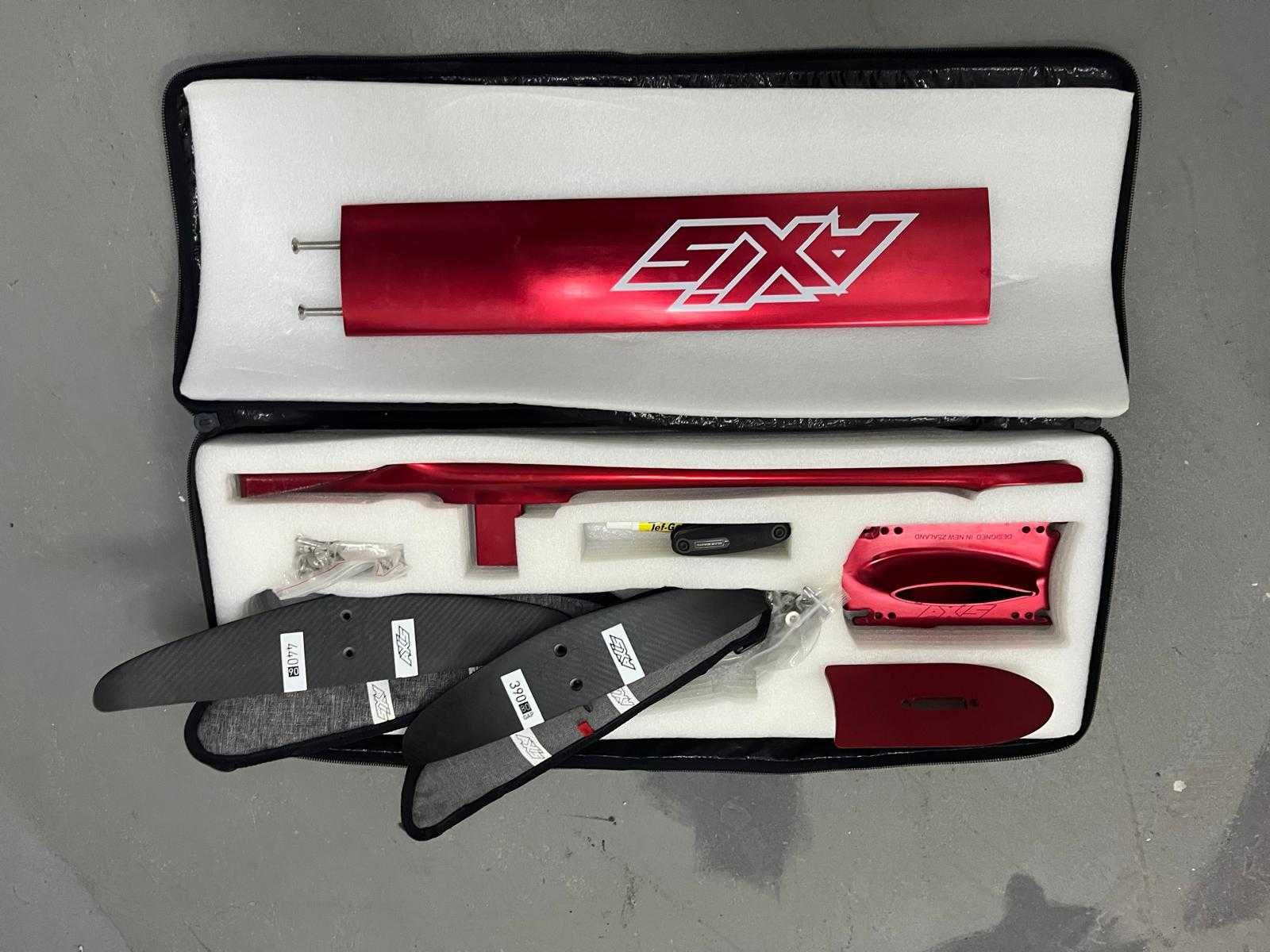 Axis Foil Rear Wings, 390 e 440. Incluindo bolsa e acessórios