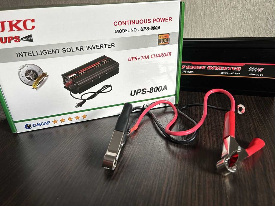 Инвертор Преобразователь Інвертор UKC 800W с Зарядкой UPS 12V 220V