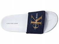 Calvin Klein Jeans klapki męskie Kapcie Papcie Heritage Logo rozmi 40