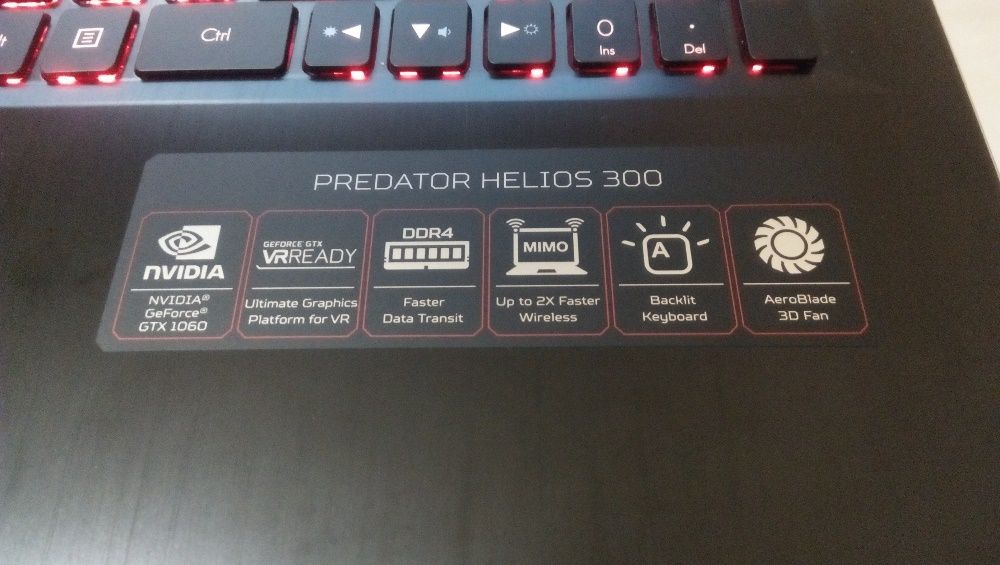 Ноутбук Acer Predator Helios 300