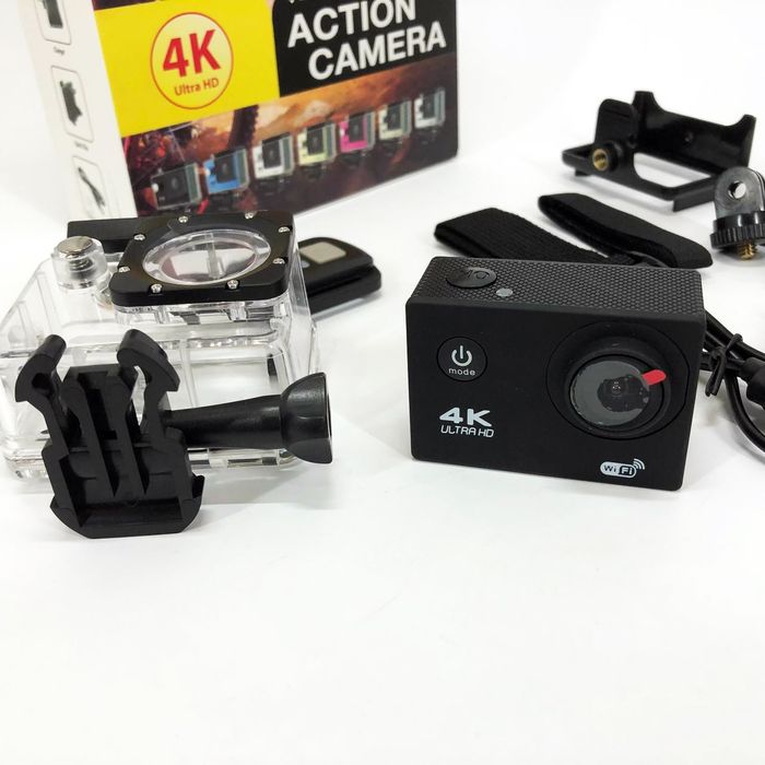Камера гоу про 4K Wi-Fi  экшн камера GoPro с пультом на голову на шлем