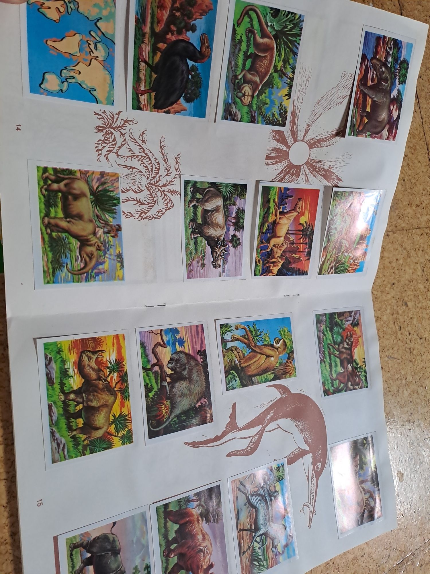 Cadernetas cromos completas