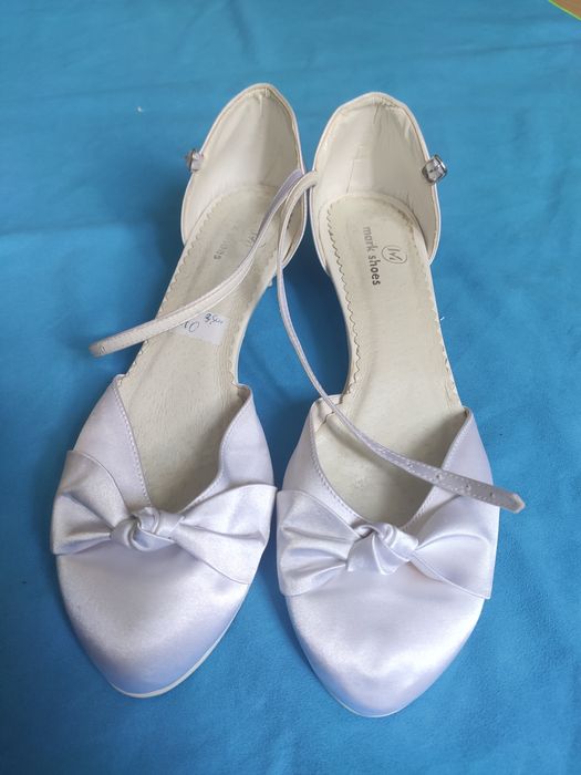 Buty na obcasach ślubne