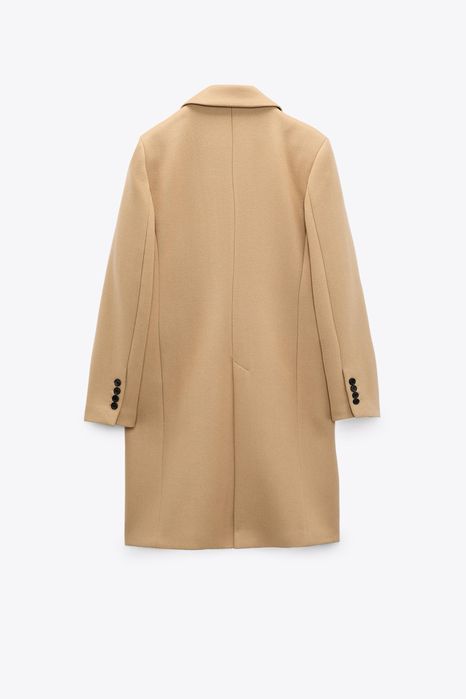 Шерстянное пальто zara