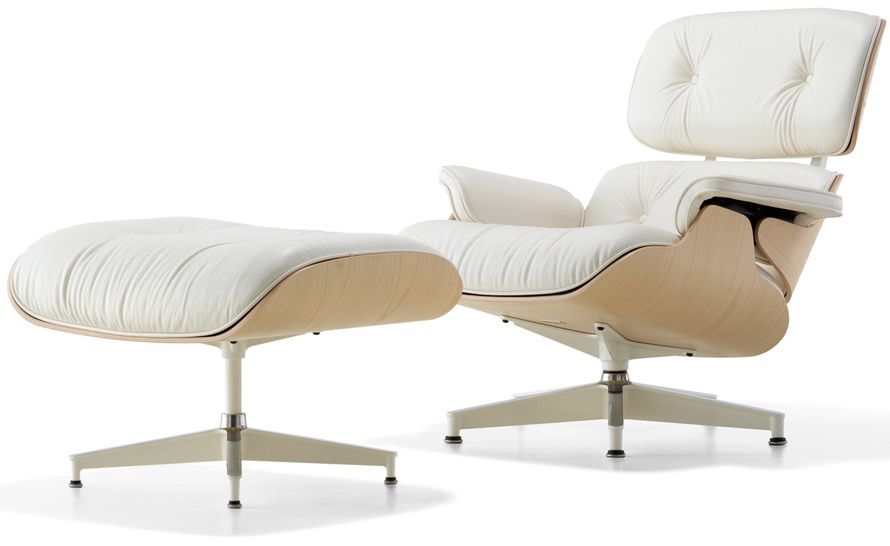 Cadeirão Eames Lounge - Pele genuína - Novo - Cadeira - Poltrona