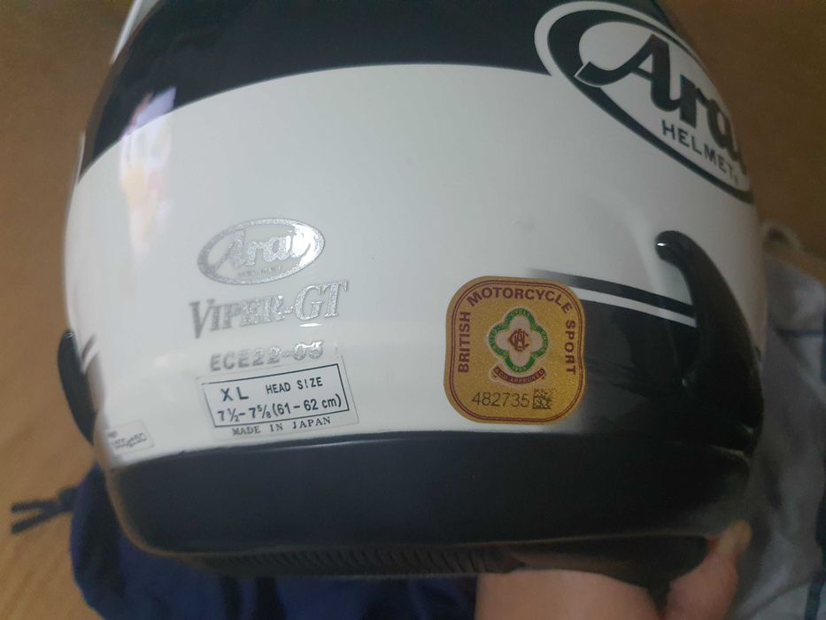 Capacete Arai Viper-GT tamanho XL