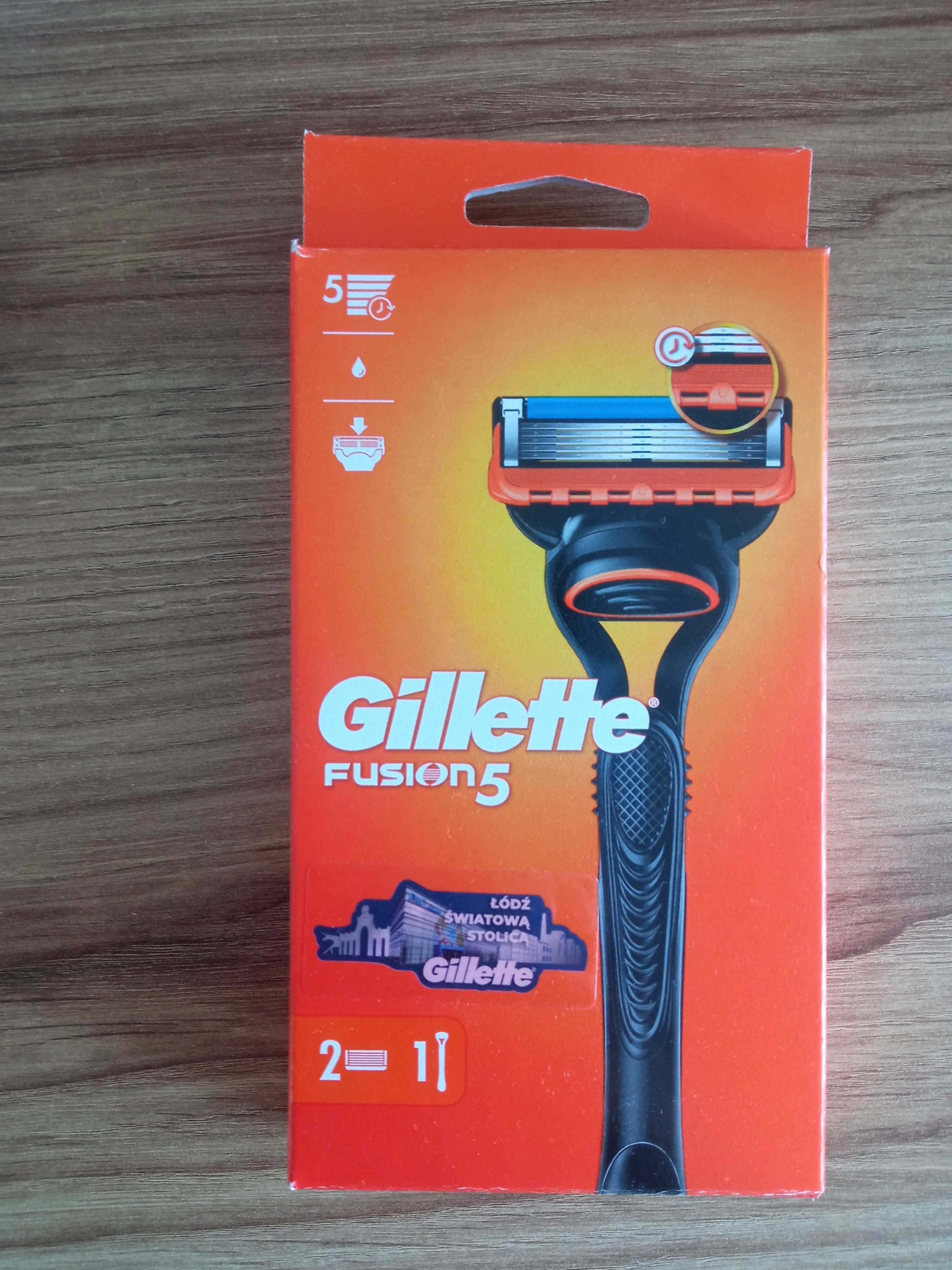 Gillette Fusion5 Maszynka dla mężczyzn (2+1)