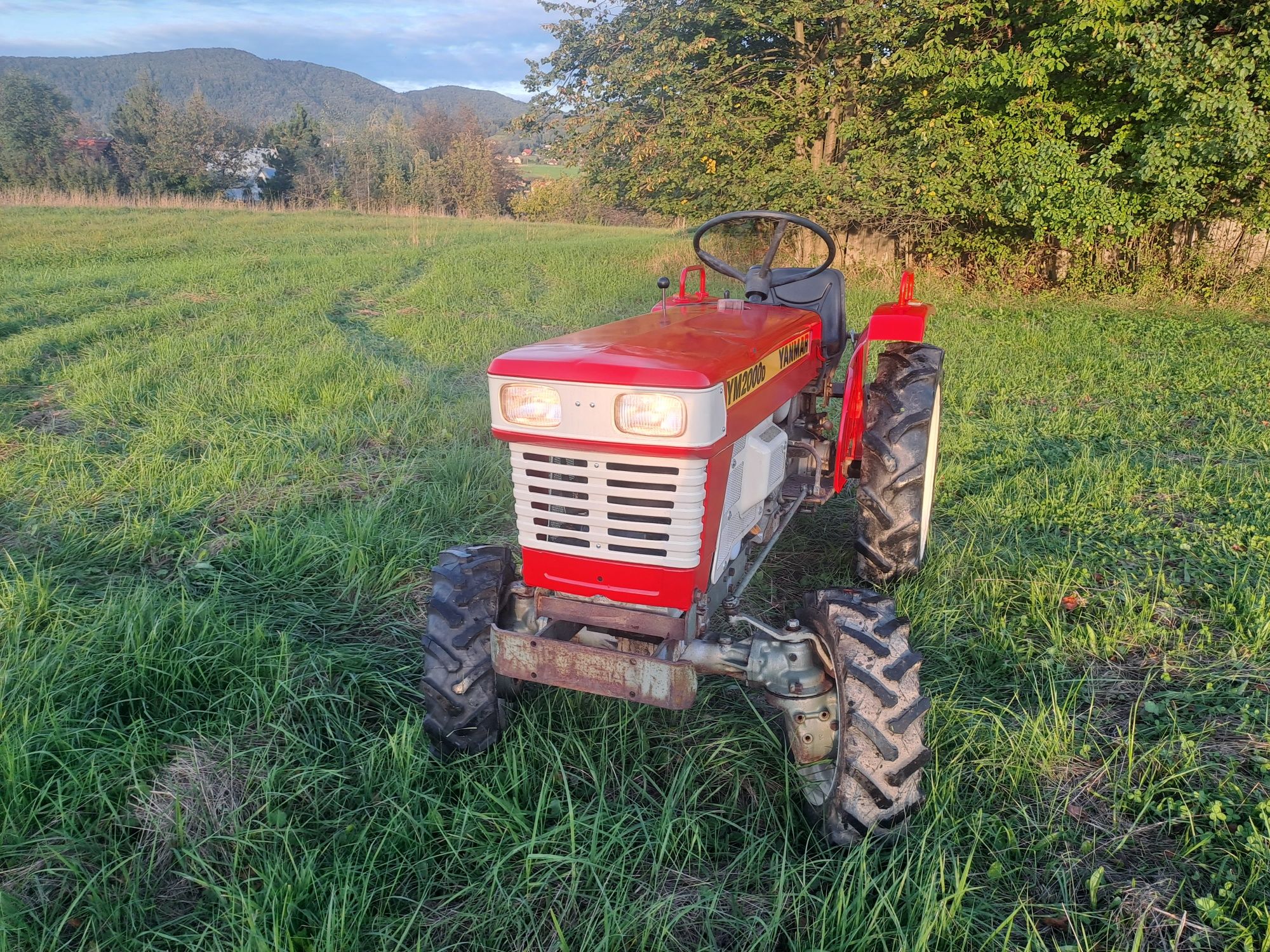 Traktor Yanmar YM2000D 4x4  ##japoński traktorek.iseki.kubota.##