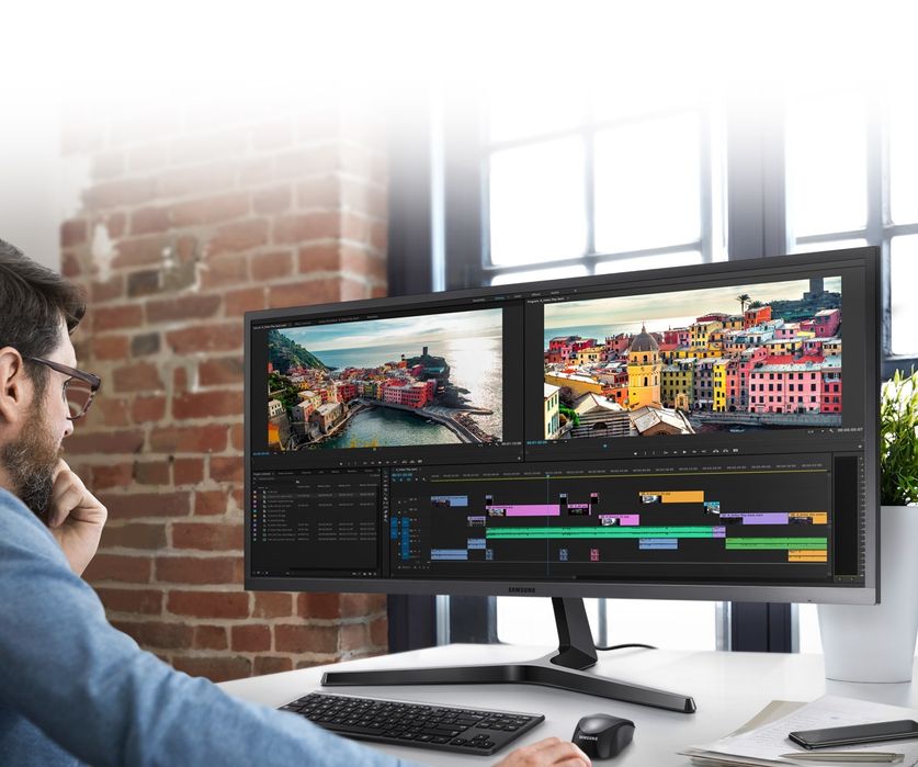 Samsung LS34J550WQU 34.1" LED WQHD FreeSync