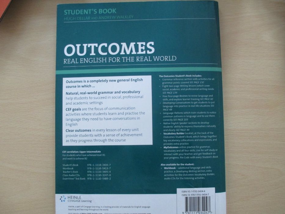 Outcome - Upper-intermediate - Students book - B2