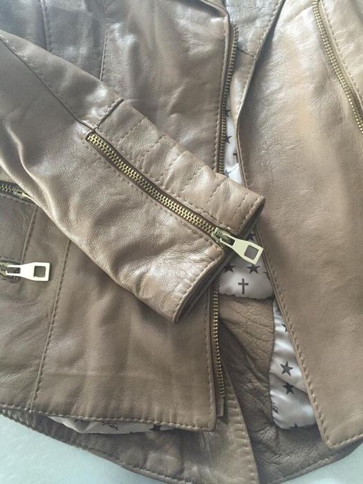 Куртка шкіряна нова косуха (Італія) р. XS