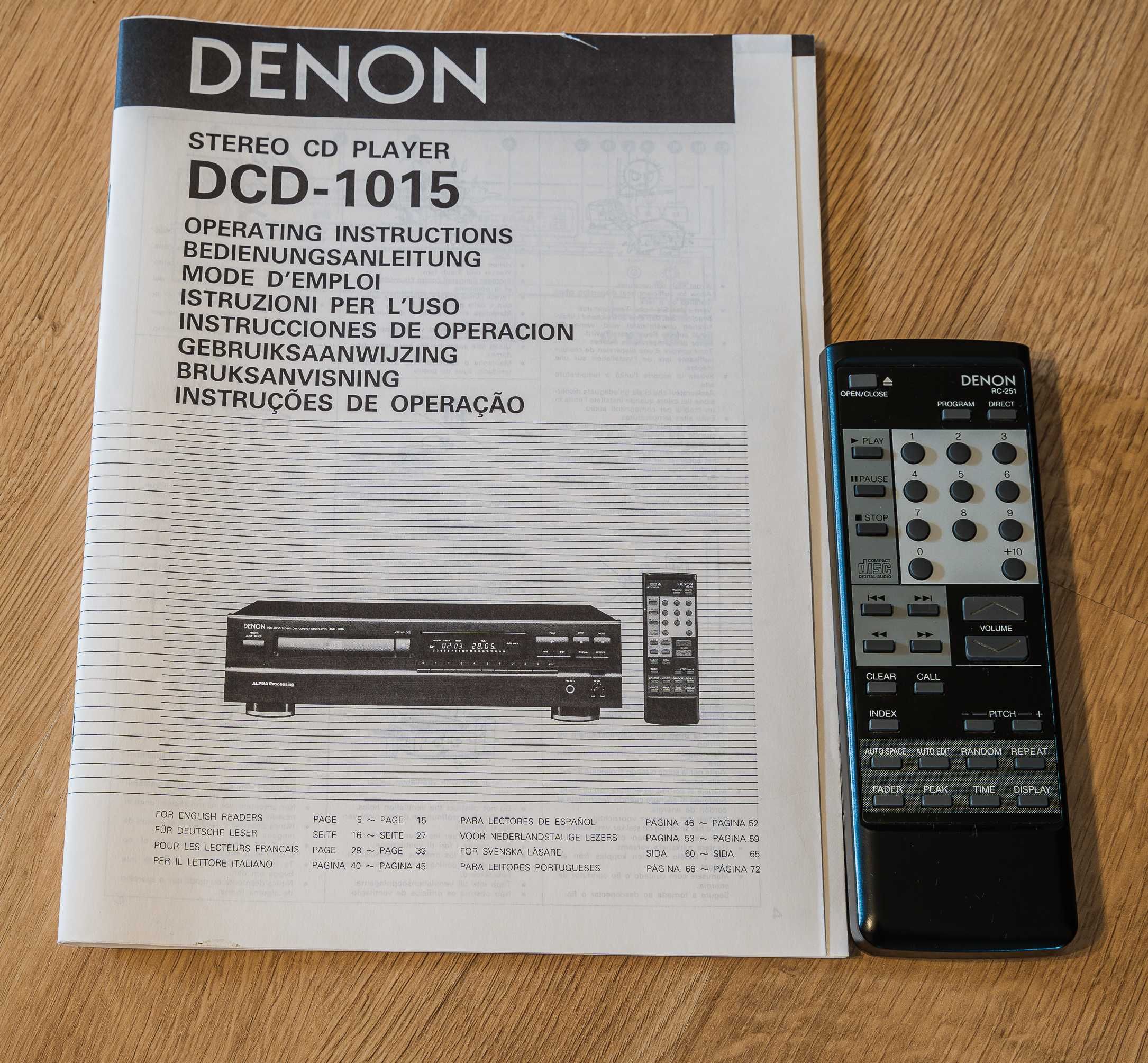 Denon PMA-915R, DCD-1015, DRM-800A, TU-580RD