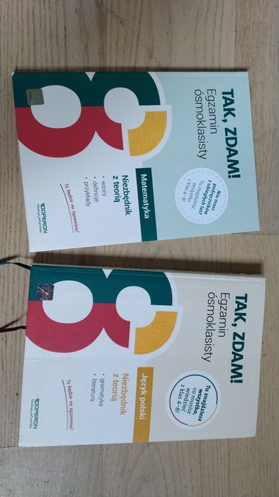 Niezbędnik egzamin 8klasisty Tak, zdam! Operon język polski matematyka