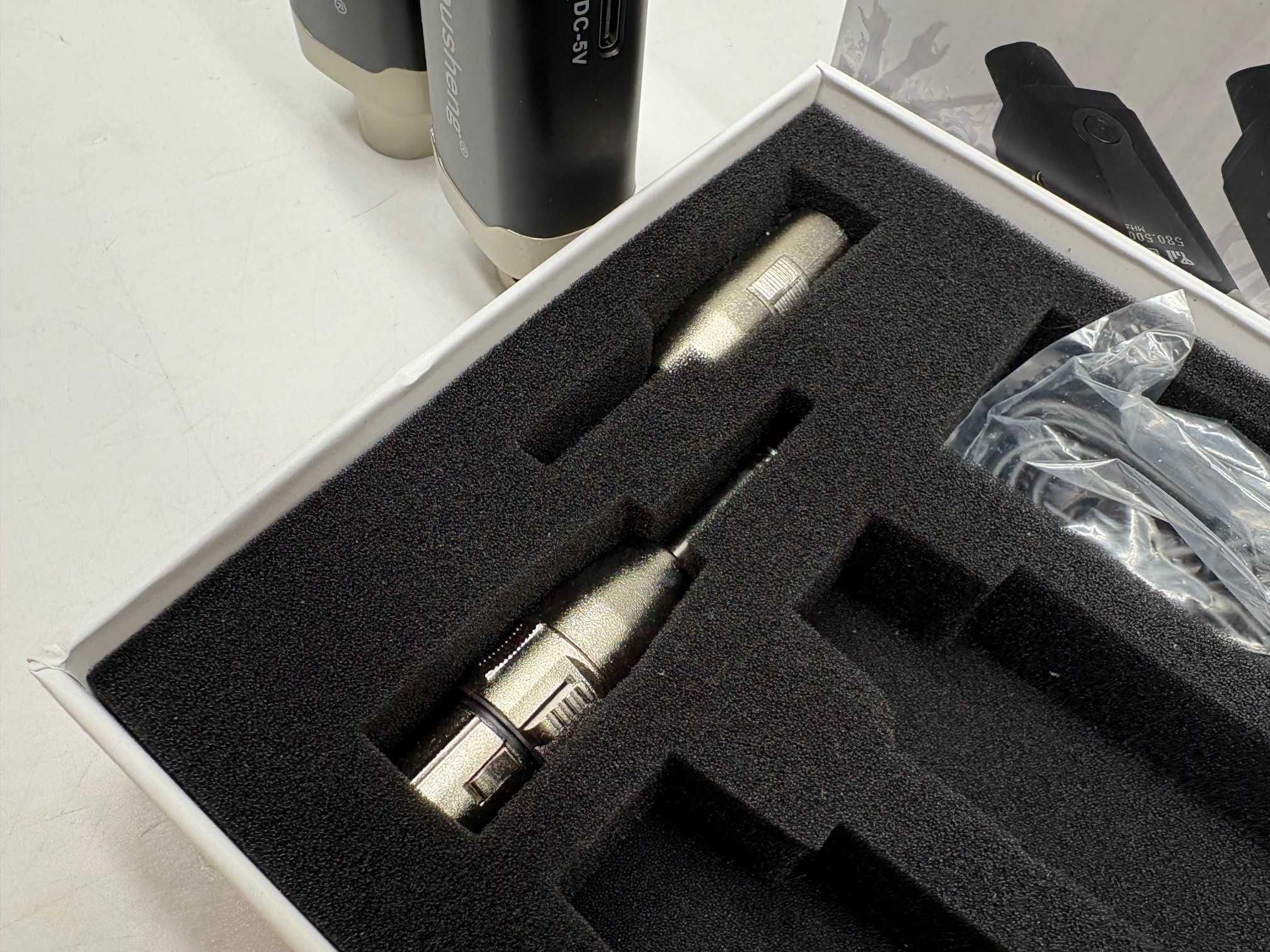 Depusheng T9 – zestaw bezprzewodowy XLR 48V/5V do mikrofonów, 30m