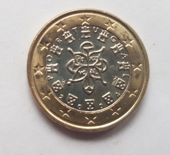 1 Euro Portugalia 2004.