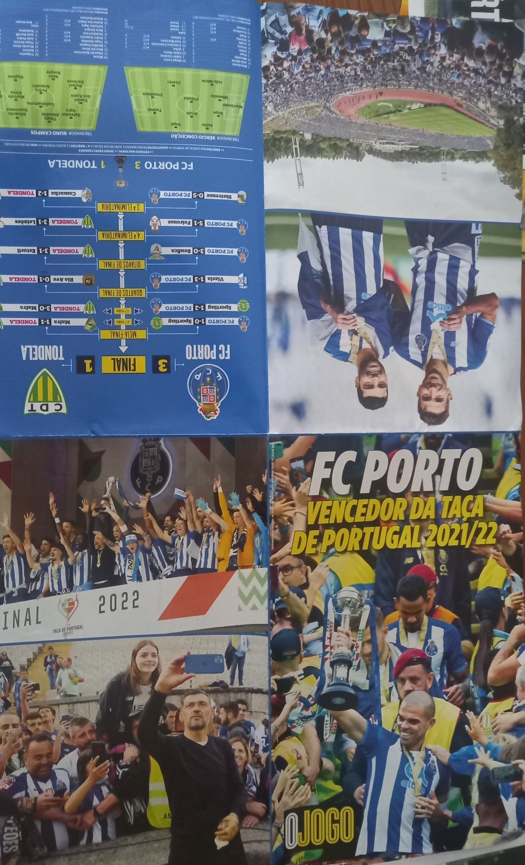 poster F. C. Porto vencedor Taça de Portugal 2021/22