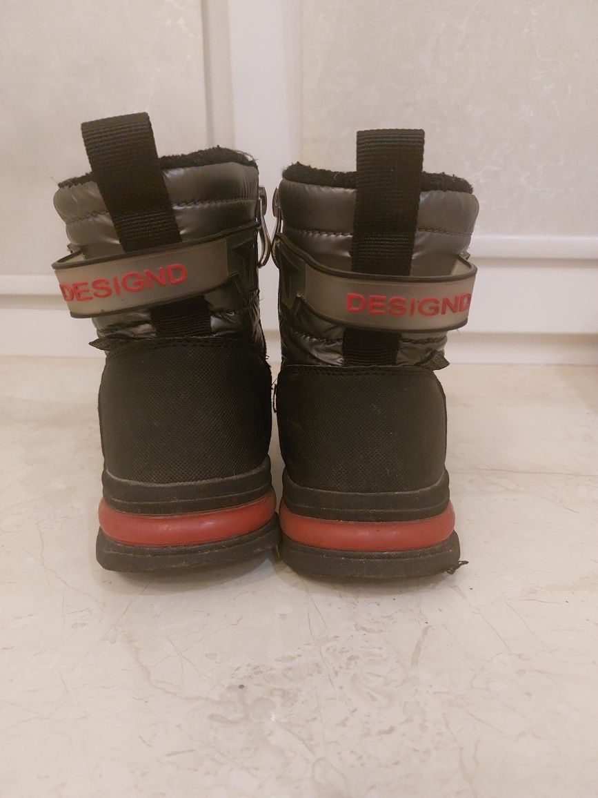 Зимние сапоги ботинки для девочки и для мальчика том м 27 раз 17 см
