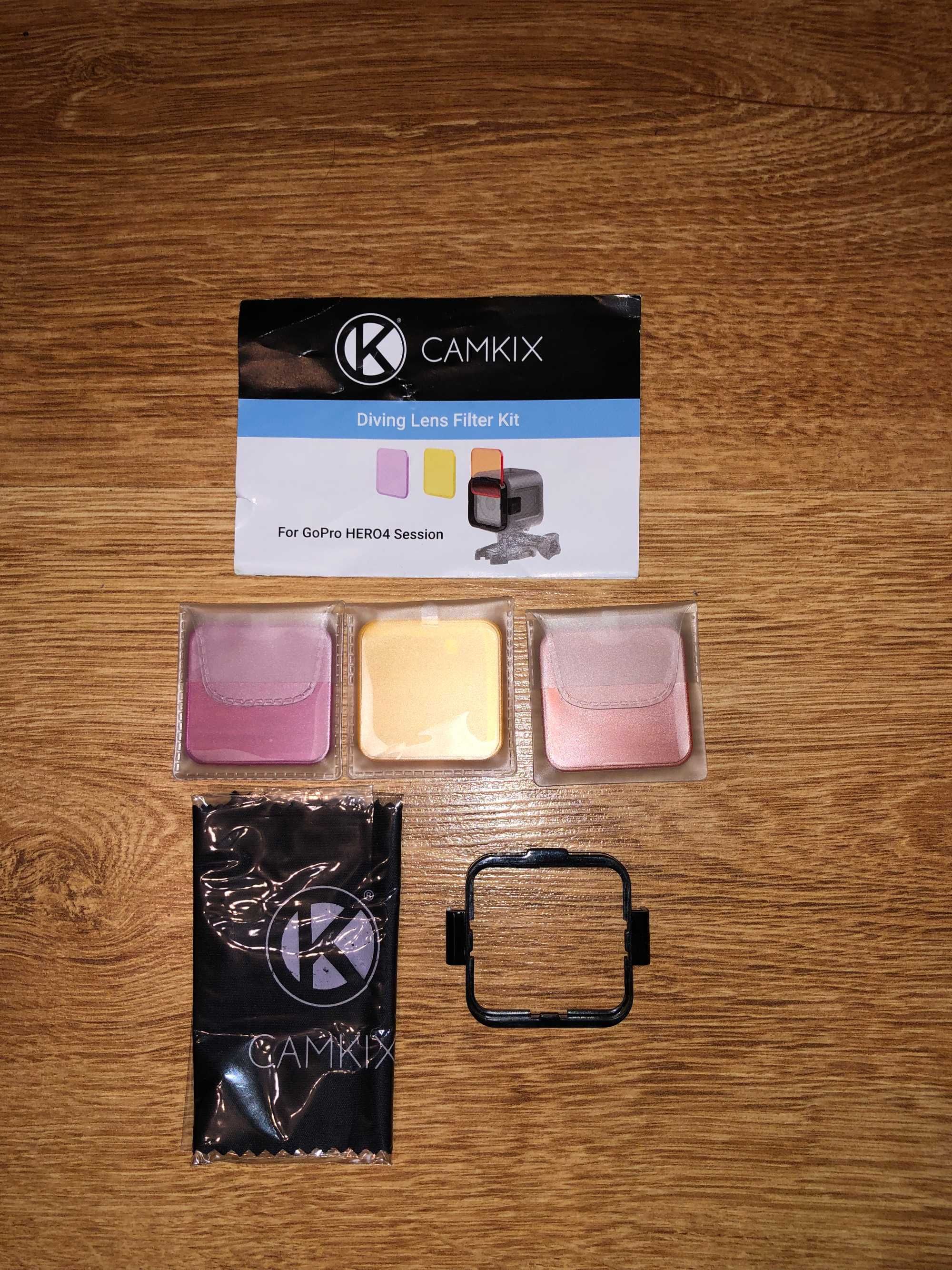 Zestaw filtrów do nurkowania kamera GOPro  Hero5 i 4