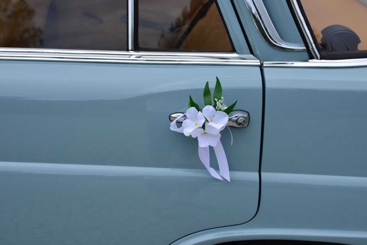 Dekoracja na auto samochód do ślubu.Produkt pierwszej jakości 287