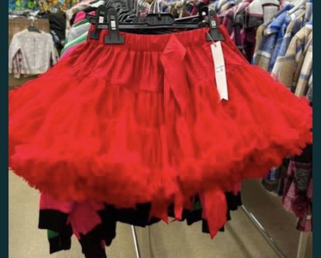 Spódnica czerwona tutu