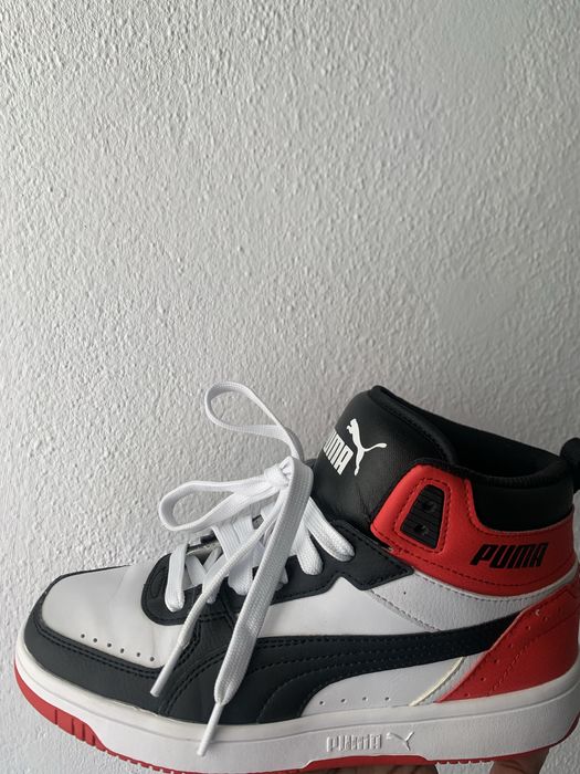 Tênis Puma - Vermelho e Branco