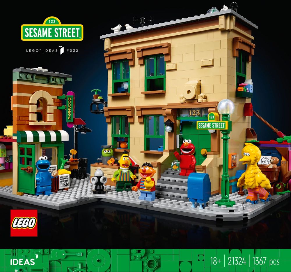Lego 21324 Rua sésamo