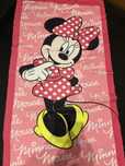 Duzy recznik plażowy minnie mouse pled koc