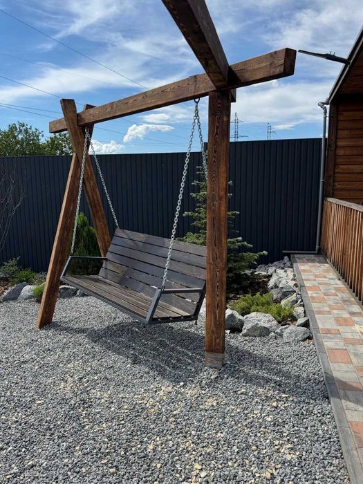 Оренда будинку, альтанка, басейн з підігрівом, баня на дровах та чан