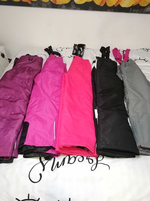 Calças de snowboard ski de neve de criança