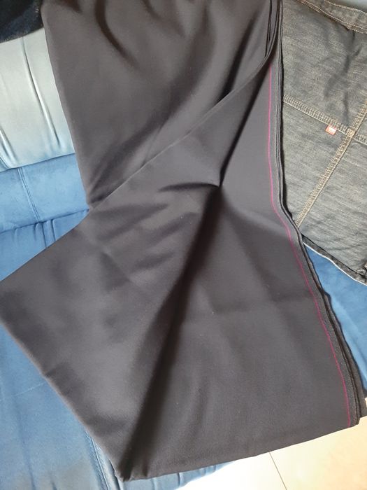 Kupon tkaniny prl granat ciężki materiał vintage kolekcja home  boho