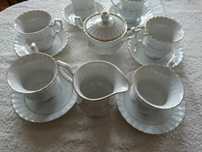 zestaw kawowy Chodzież porcelana