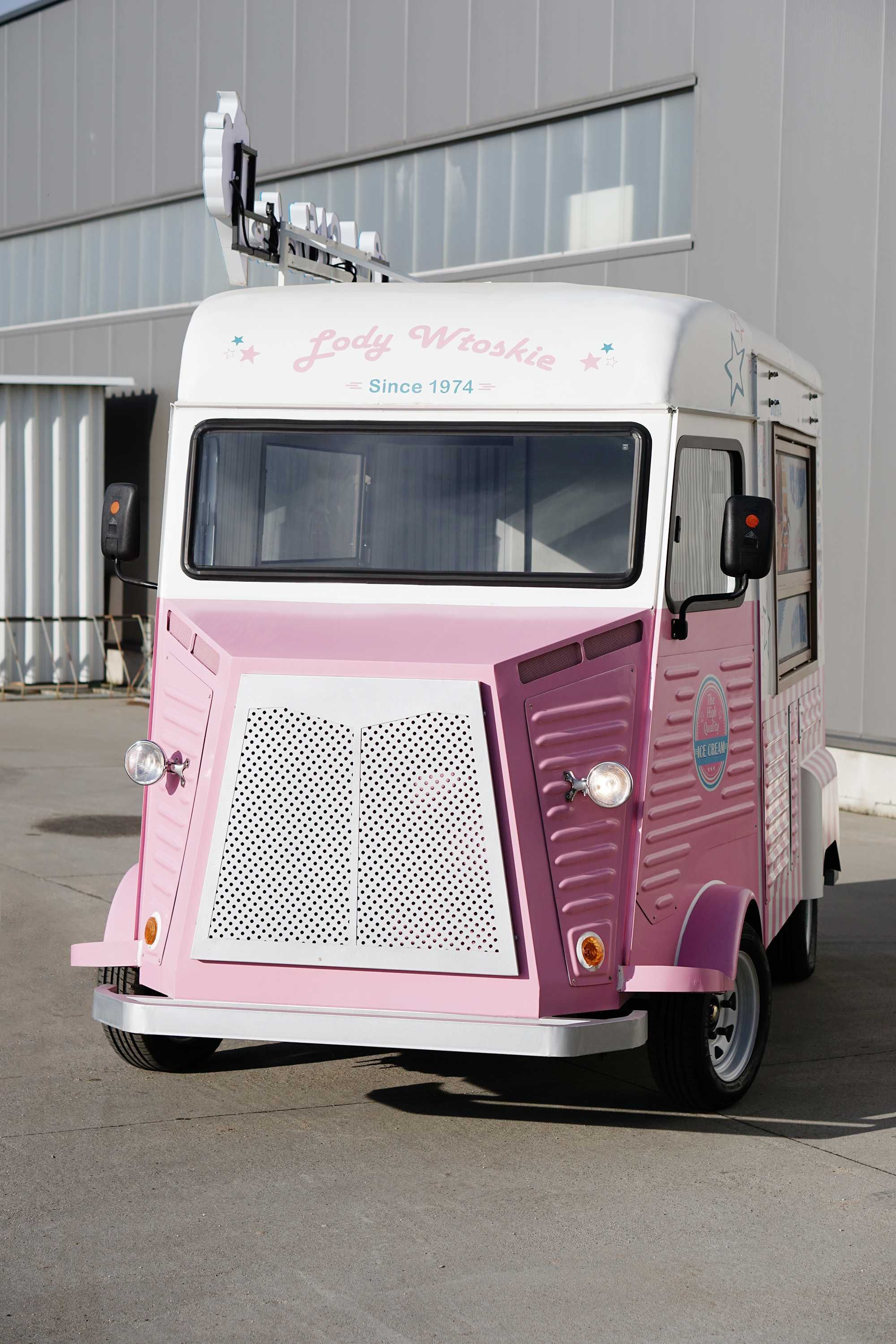 FOOD TRUCK - LODY WŁOSKIE, Lodziarnia, Przyczepa gastronomiczna