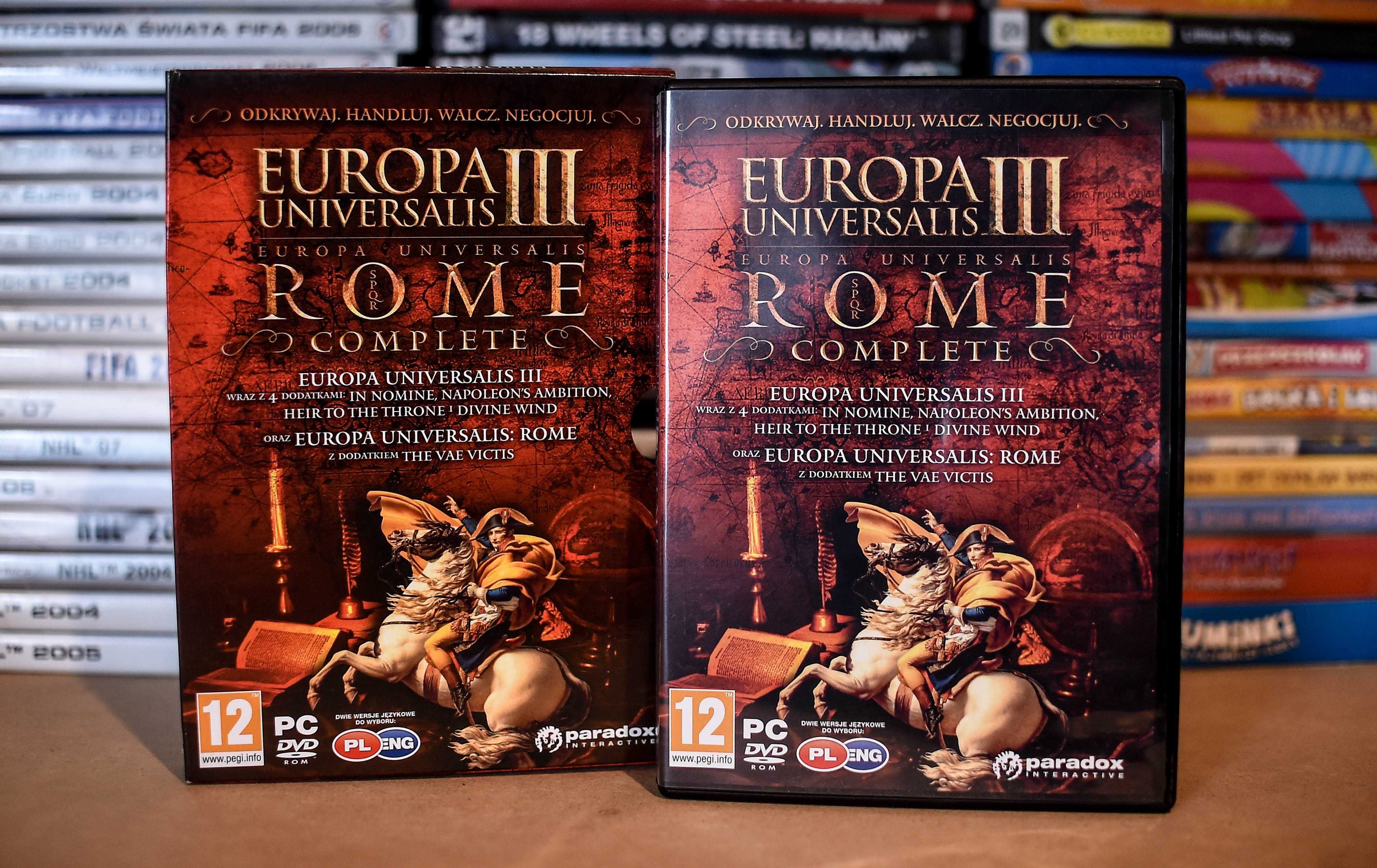 PC # Europa Universalis III Rome Complete ( Mini Big Box)
