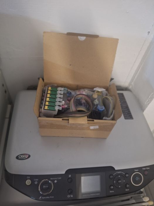 Принтер Epson stylus photo rx610 СНПЧ